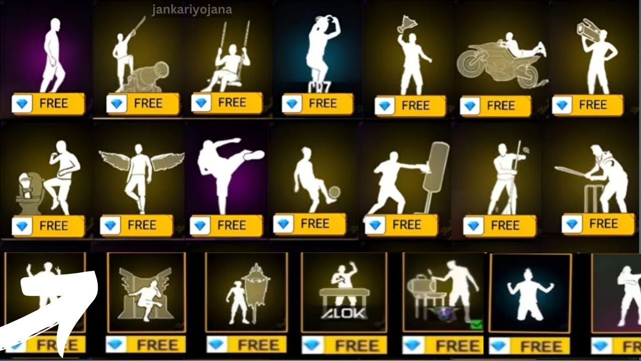 Free Fire Max All Emote Claim News