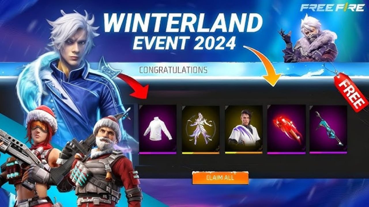 Free Fire Winterland Event 2024